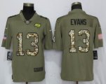 Nike Tampa Bay Buccaneers 13 Evans Olive Camo Carson 2017 Salute to Service Limited Jersey