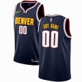 Custom Nike Denver Nuggets Navy Blue NBA jersey Jersey