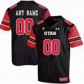 Custom Utah Utes Black college football jerseys-PNS