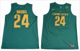 2017 Oregon Ducks Dillon Brooks 24 College Basketball Jersey - Green