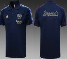 2023-2024 Arsenal club blue polo soccer shirts C1009