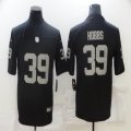 Nike Oakland Raiders #39 Nate Hobbs black Color Rush Limited Jersey-BD