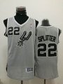 San Antonio Spurs #22 Tiago Splitter gray nba jersey