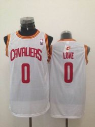 Cleveland Cavaliers Love #0 white nba jerseys