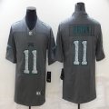 Philadelphia Eagles #11 Carson A.J. Brown gray Color Rush Limited Jersey -BD