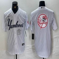 Nike New York Yankees blank white MLB baseball Jersey Joint name -BD 16