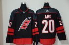 Adidas Carolina Hurricanes #20 Sebastian Aho black hockey Jersey