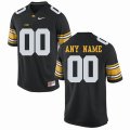 Custom Iowa Hawkeyes black College Football Jersey