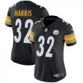 Women Pittsburgh Steelers #32 Franco Harris Nike black Color Rush Limited Jersey