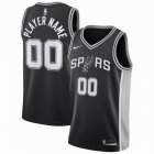 Customized San Antonio Spurs black basketball jerseys