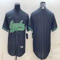 Nike Philadelphia Eagles blank black baseball jerseys Joint name-BD