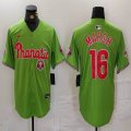 Nike Philadelphia Phillies #16 Brandon Marsh green majestic baseball jerseys Joint name-BD 02