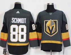 Adidas Vegas Golden Knights #88 Nate Schmidt gray hockey Jersey