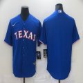 Nike Texas Rangers blank blue majestic baseball jersey-BD