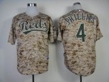 Cincinnati Reds PHILLIPS #4 camo baseball jerseys