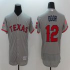 2016 Texas Rangers Rougned Odor gray Flexbase Authentic Collection Jersey