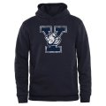 Yale Bulldogs Big & Tall Classic Primary Pullover Hoodie - Navy