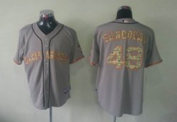 San Francisco Giants 48# SANDOVAL gray camo mlb jerseys