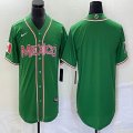 2023 World Cup Mexico blank green majestic baseball jerseys 40