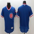 2016 Chicago Cubs blank blue Flexbase Authentic Collection Jersey