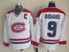 Henri Richard Jersey #9 Montreal Canadiens CCM Ice Hockey Jerseys C patch