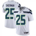 Seattle Seahawks 25 Richard Sherman white Color Rush Limited Jersey