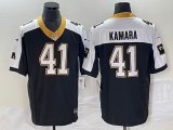 Nike Saints #41 Alvin Kamara blue white Color Rush Limited Jerseys -BD