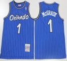 Orlando Magic #1 Tracy Mcgrady blue throwback nba jersey-1903-1904 -S8