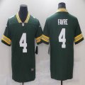 Nike Green Bay Packers #4 Favre green Color Rush Limited Jersey