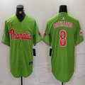 Nike Philadelphia Phillies Nick Castellanos green majestic baseball jerseys Joint name-BD