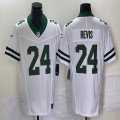 Nike New York Jets #24 Revis White throwback Color Rush Limited Jersey-BD