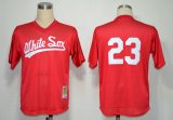 Chicago White Sox Robin Ventura #23 Red M&N 1990 Jerseys MLB