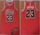 Nike Chicago Bulls #23 Michael Jordan red nba basketball jersey-LT