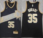 Nike Phoenix Suns #35 Kevin Durant black gold nba jerseys -XD