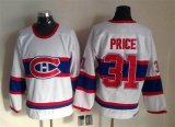 Montreal Canadiens #31 Carey Price white ice hockey jersey