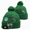 2024 Boston Celtics green NBA Sports Cuffed Knit Hats