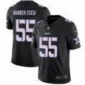 Dallas Cowboys #55 Leighton Vander Esch Nike black Color Rush Limited Jersey