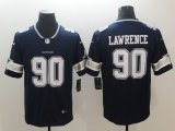 Nike Cowboys 90 DeMarcus Lawrence blue Color Rush Limited Jersey