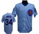 Chicago Cubs wood 34# white nfl jersey