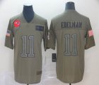 New England Patriots #11 Julian Edelman Nike Camo 2019 Salute to Service Limited Jersey