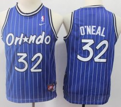 Youth Orlando Magic #32 Shaquille O NEAL Blue NBA Jerseys-S8