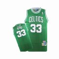 Boston Celtics BRID 33# green throwback nba jerseys