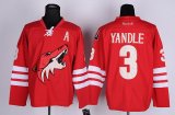 Phoenix Coyotes Keith Yandle #3 Red NHL Jerseys