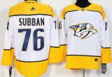 Adidas Nashville Predators #76 P.K. Subban white Ice Hockey jersey