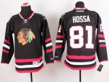 Reebok Chicago Blackhawks HOSSA 81 black nhl Jersey