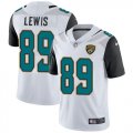 Jacksonville Jaguars ##89 Marcedes Lewis white nike Color Rush Limited Jersey