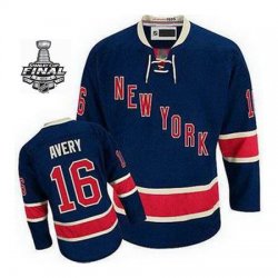 2014 stanley cup Sean Avery Jersey 16 Dark Blue New York Rangers Jerseys