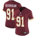 Women Washington Redskins #91 Kerrigan red Color Rush Limited Jersey