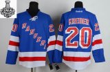 2014 stanley cup Rangers 20# KREIDER blue Nhl jerseys