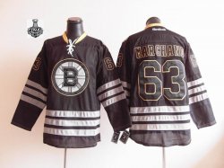 2013 NHL Stanley Cup Boston Bruins Brad Marchand 63 Black Jersey